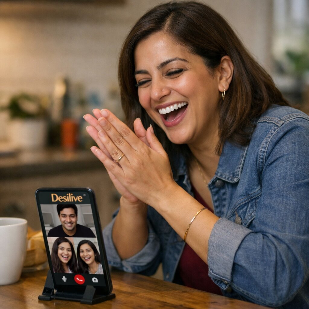 Görüntülü sohbette beden dilinin ve mimiklerin samimi bir şekilde aktarılması.