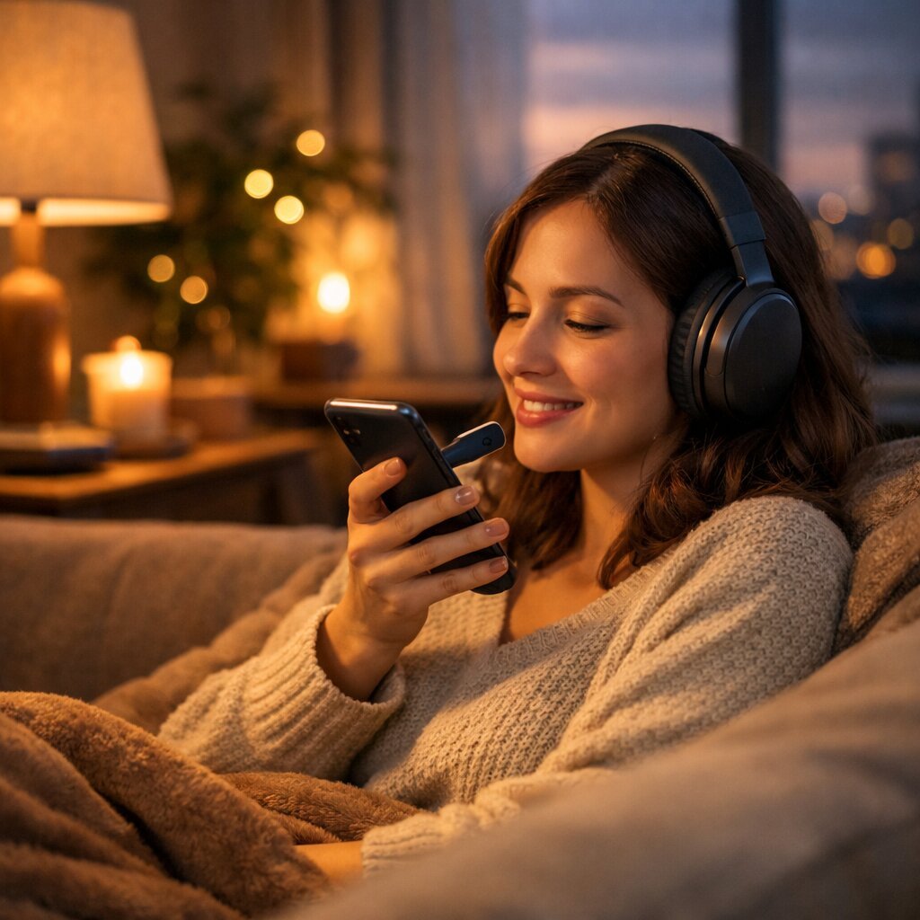 Desilive sesli sohbet odalarında kamera baskısı olmadan rahatça konuşan kullanıcı.